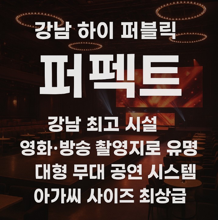 강남 하이 퍼블릭 퍼펙트 강남 하이 퍼블릭 퍼펙트